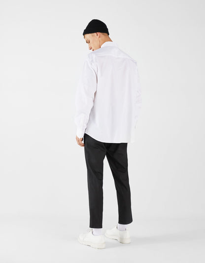 Oversized printed shirt