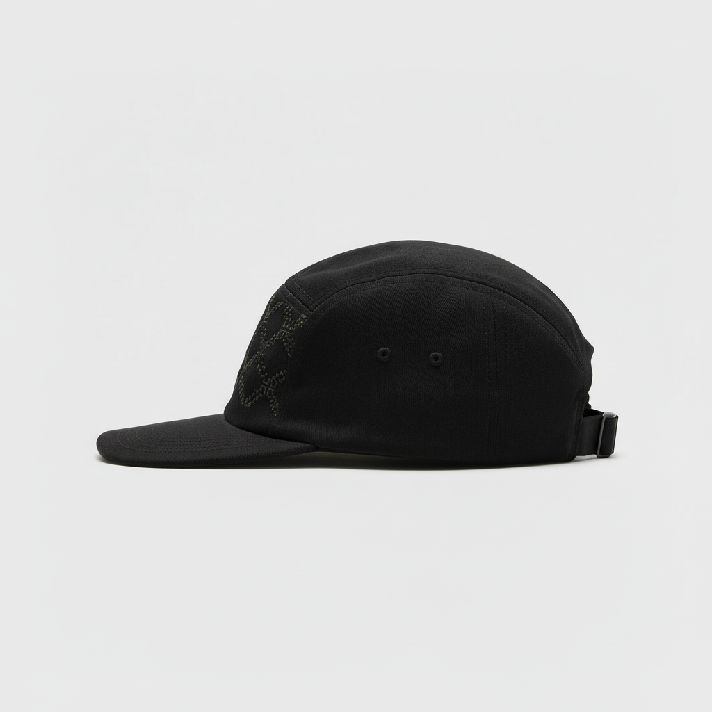 Cap with Cross Stitch Embroidery