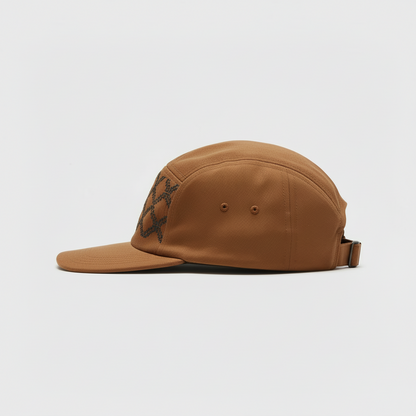 Cap with Cross Stitch Embroidery