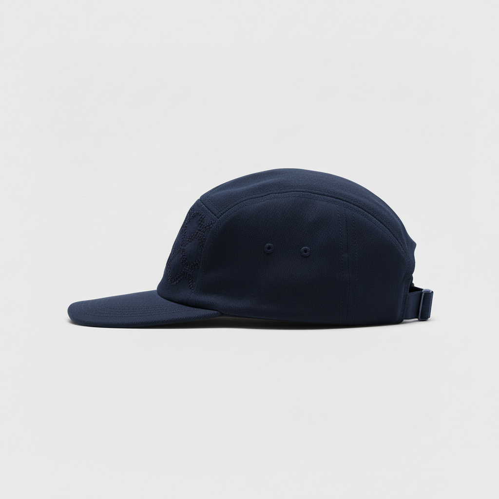 Cap with Cross Stitch Embroidery