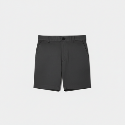 Sand Beige Slim Chino Shorts