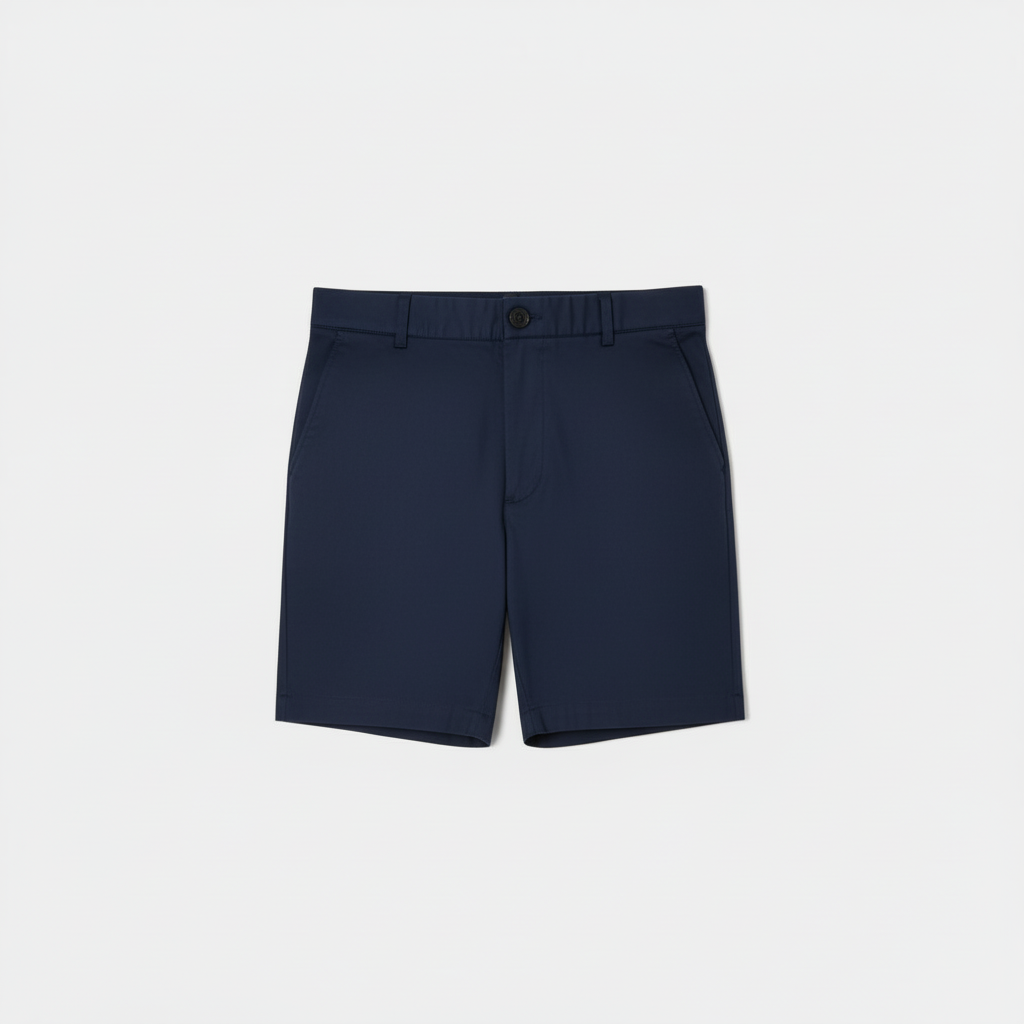 Sand Beige Slim Chino Shorts