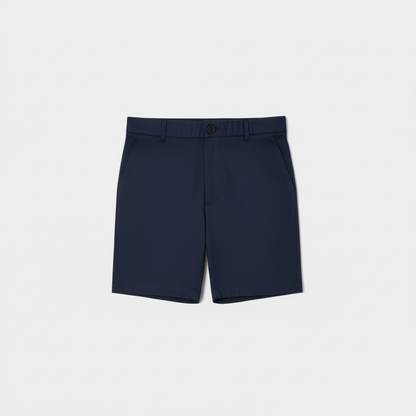 Sand Beige Slim Chino Shorts