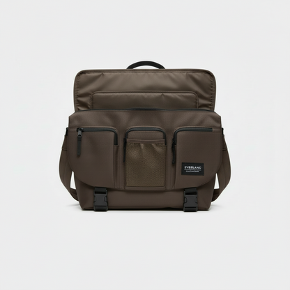Olive Ripstop Cargo Messenger Bag