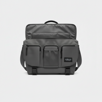 Olive Ripstop Cargo Messenger Bag
