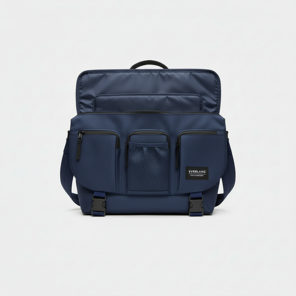 Olive Ripstop Cargo Messenger Bag