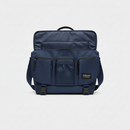 Olive Ripstop Cargo Messenger Bag